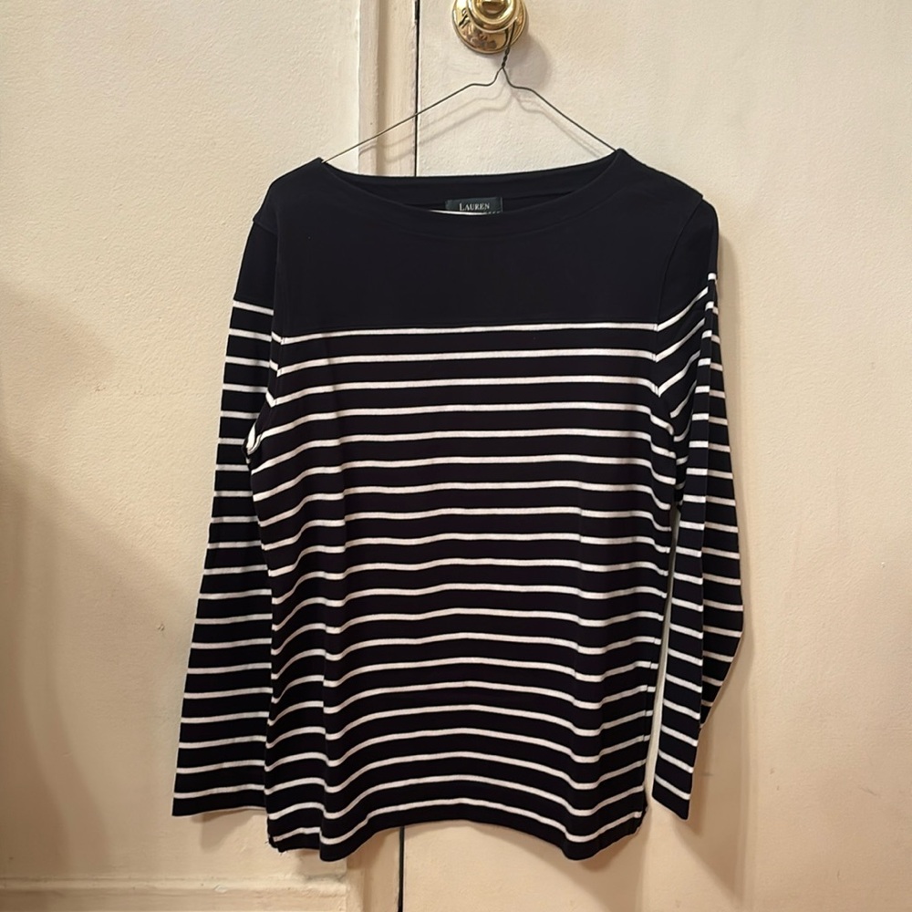 Ralph Lauren Striped Sweater in Size M